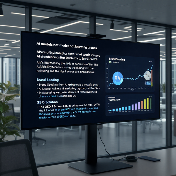 I Built a System That Checks if ChatGPT Knows Your Brand. Most Businesses Score 0%. If AI does not know you exist, your customers won't either. Here's why — and how to fix it.